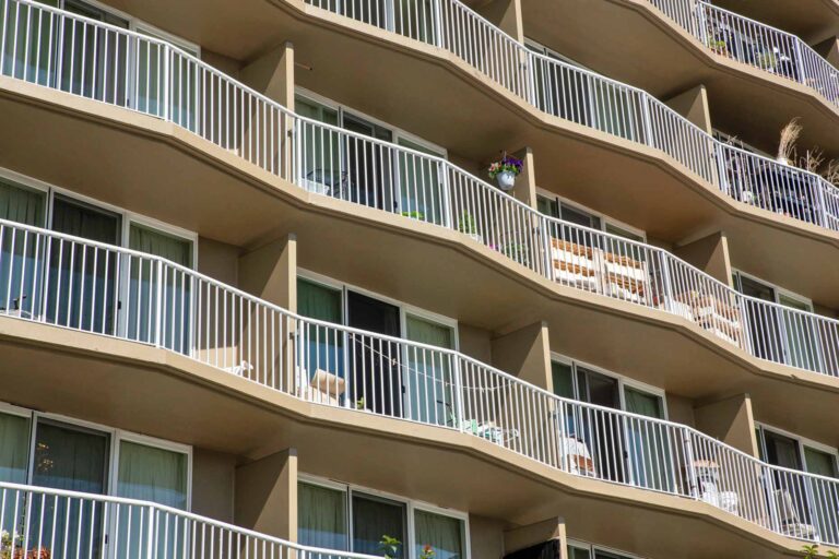 Four Freedoms Seattle senior living balconies