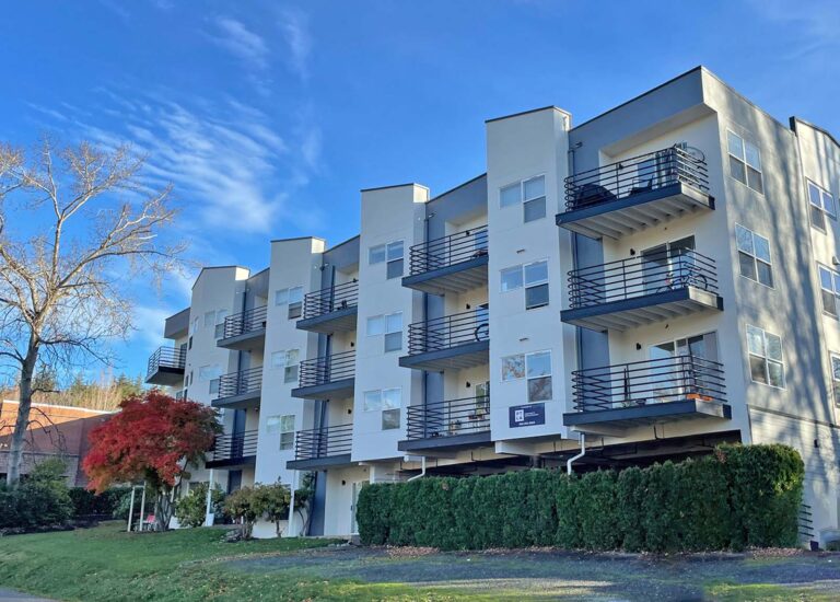 The U Apartments exterior repairs completed